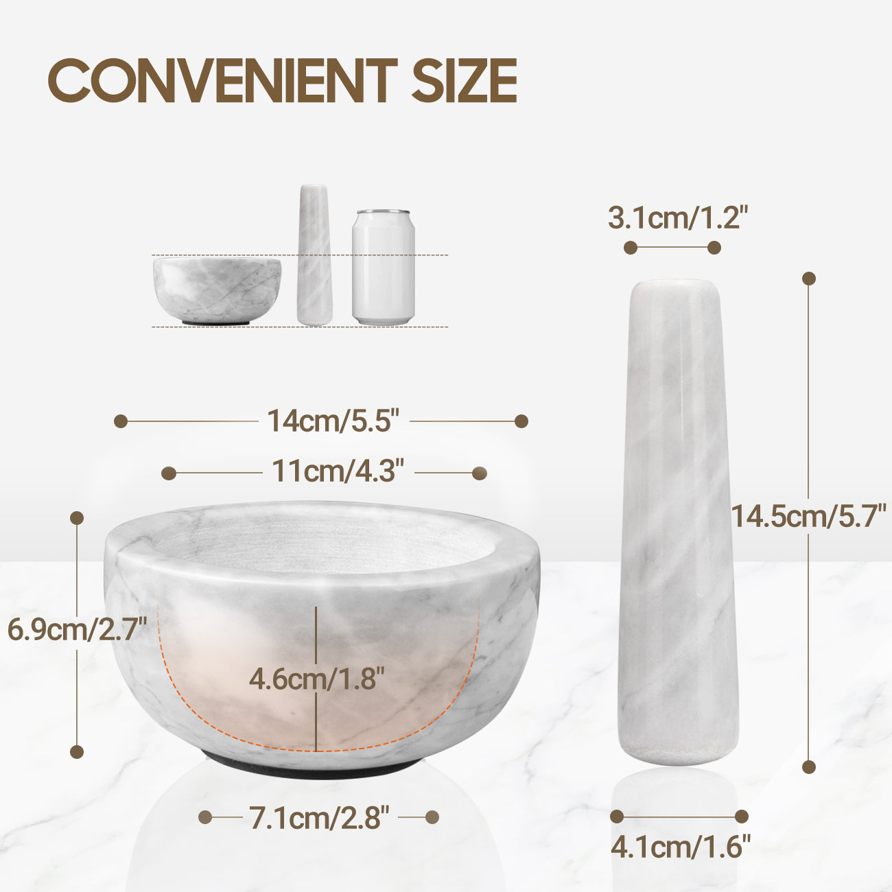 Mortar and Pestle Set