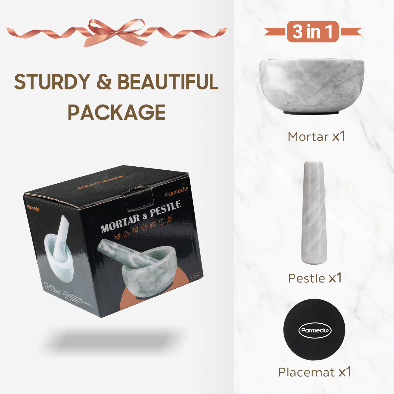 Mortar and Pestle Set