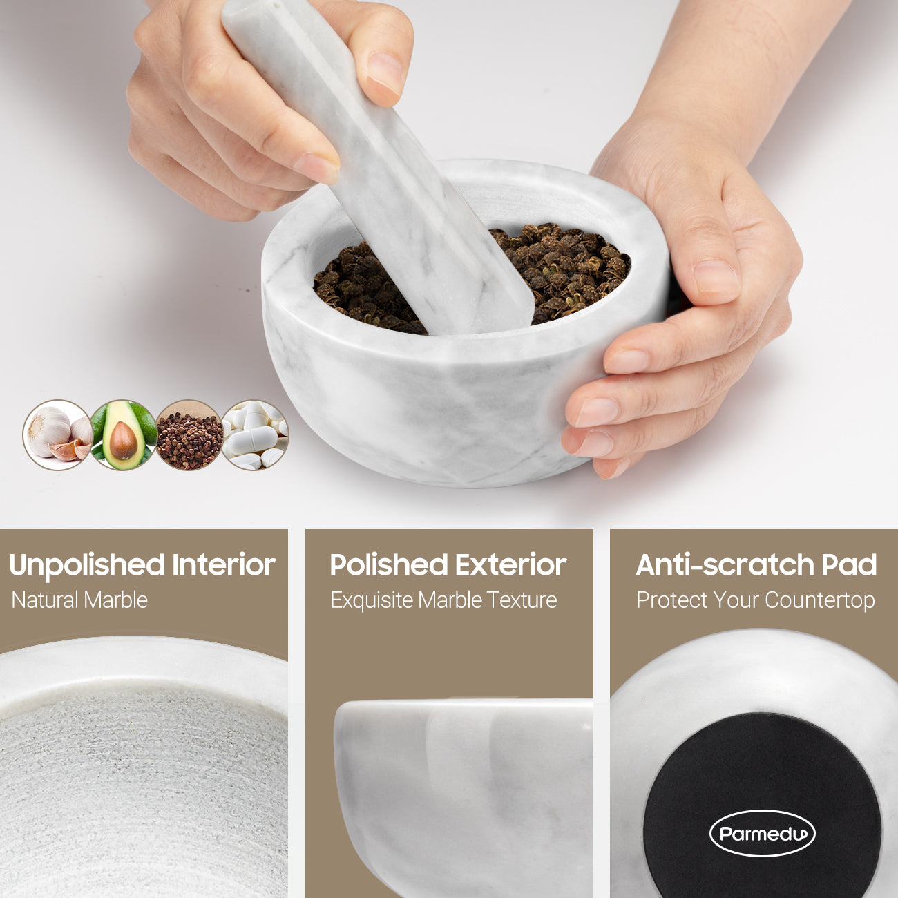 Mortar and Pestle Set