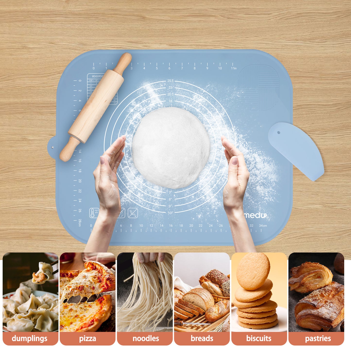 Silicone Pastry Mat 20"*16"