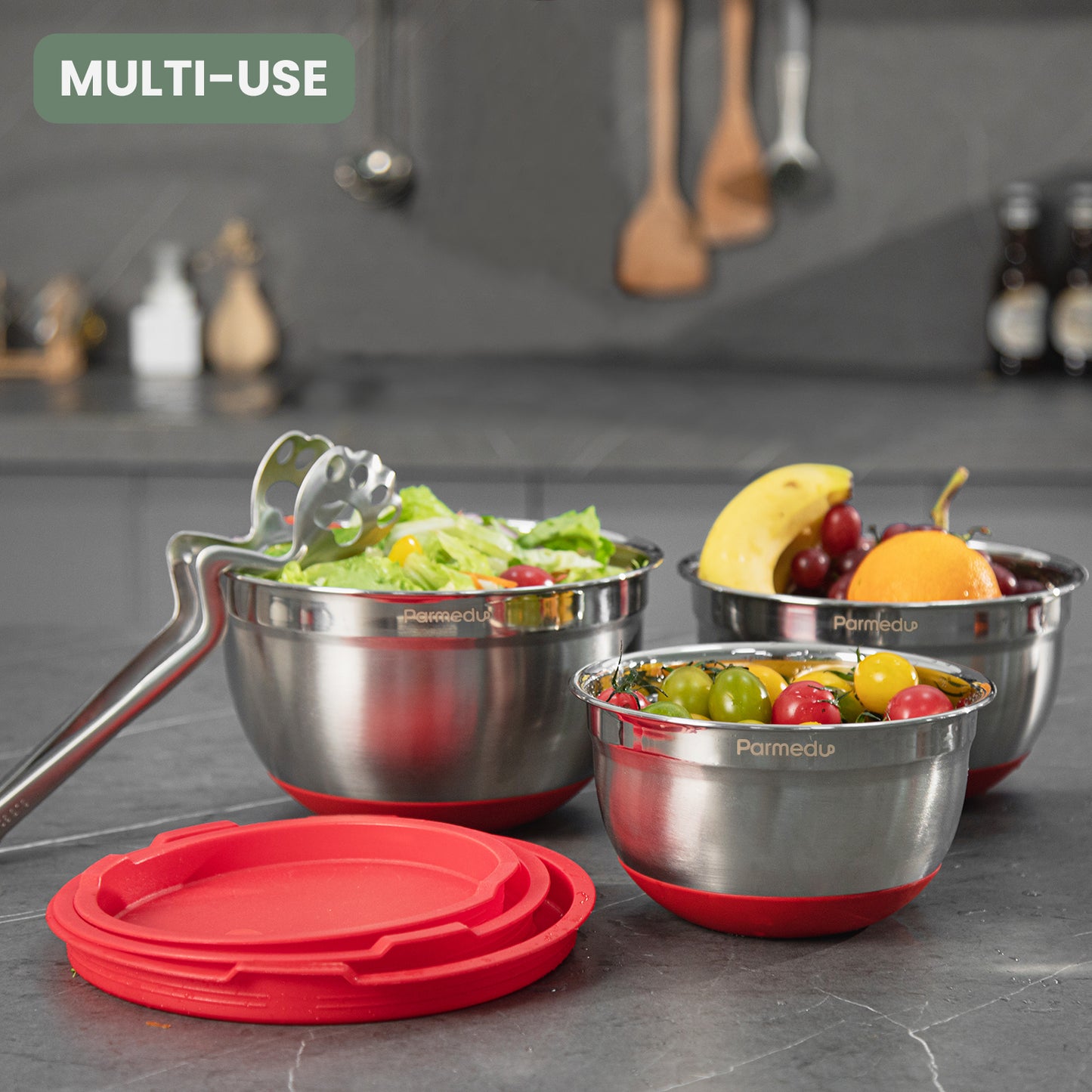 304 Stainless Steel Mixing Bowl Set