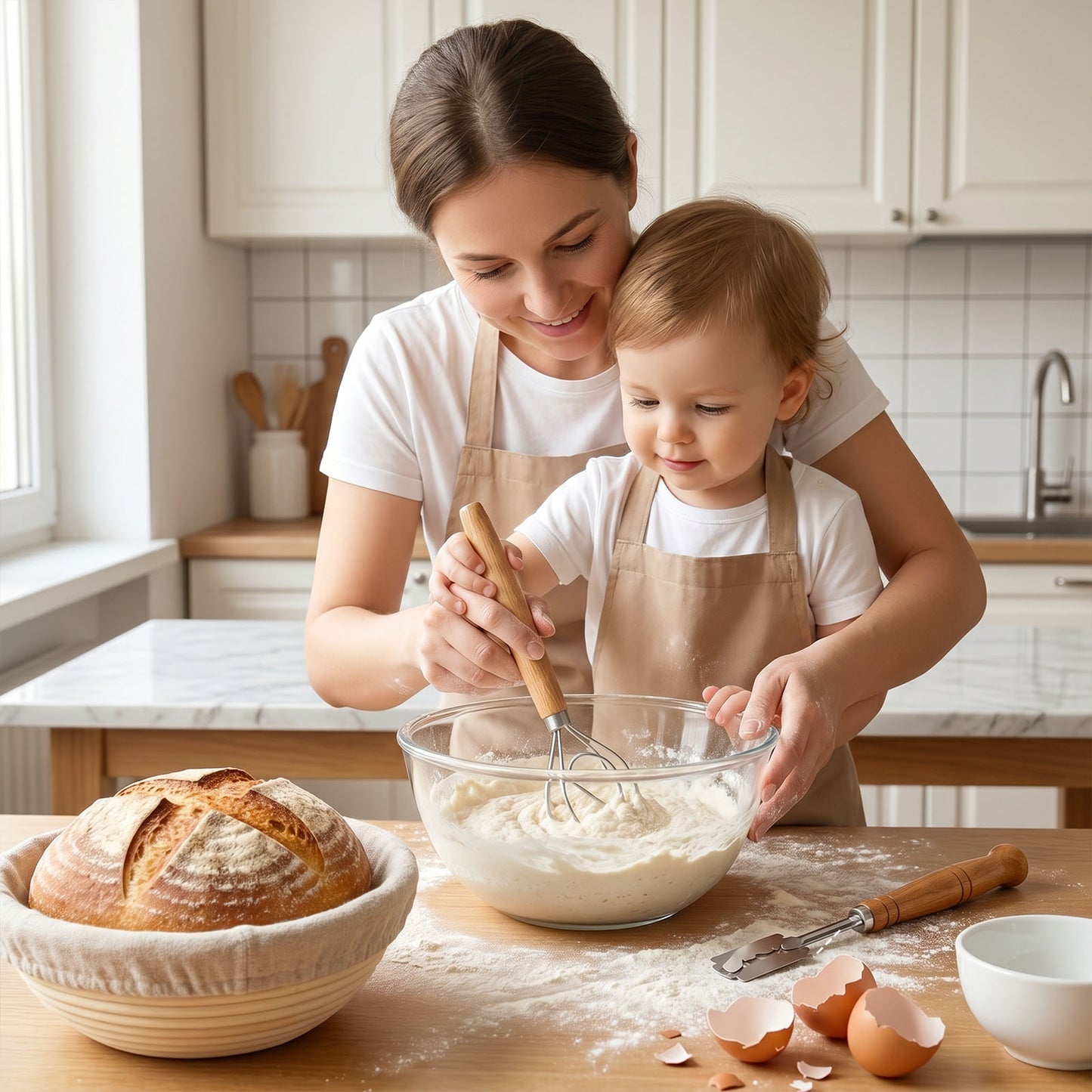 Parmedu 8PCS Sourdough Starter Kit