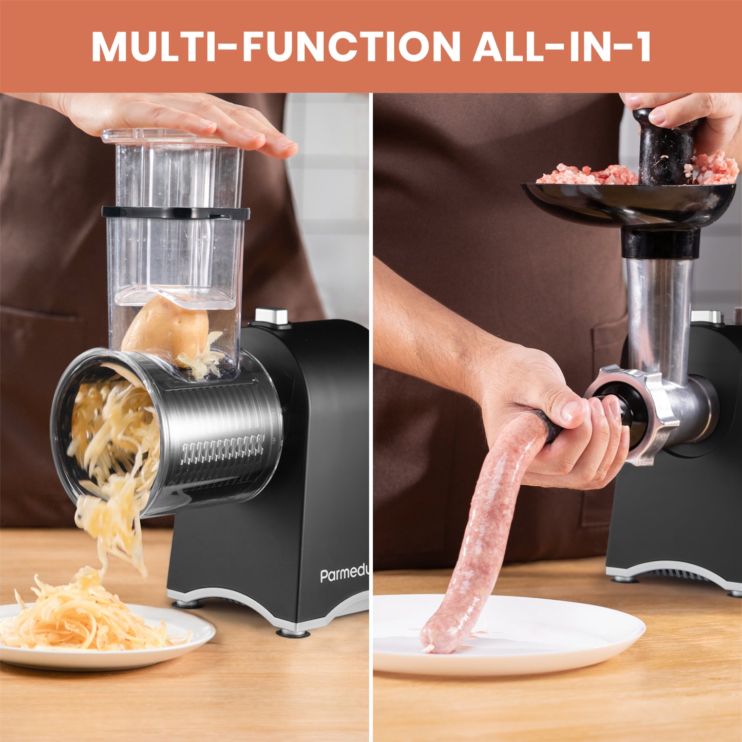 Electric Cheese Grater & Meat Grinder