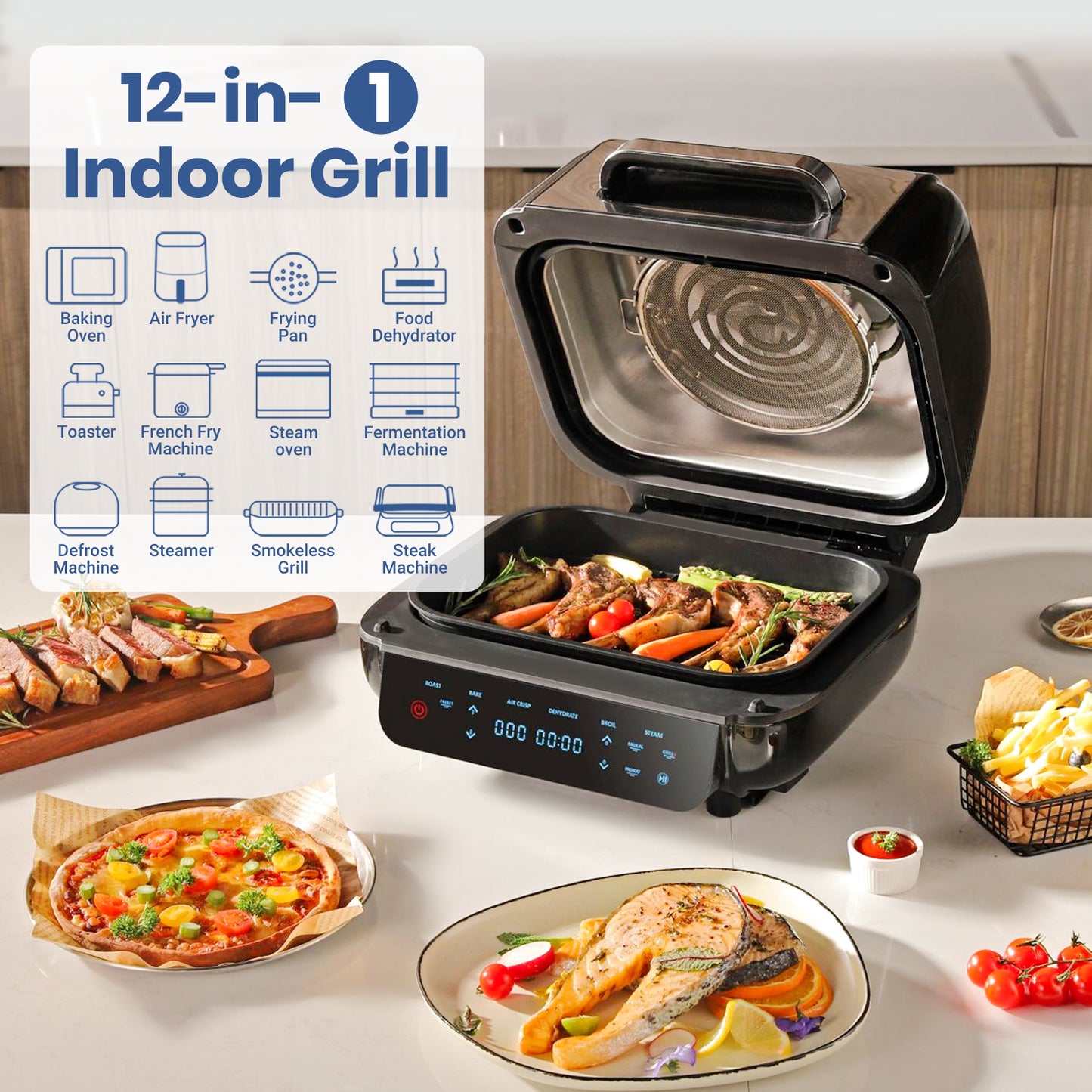 Air Fryer Indoor Grill