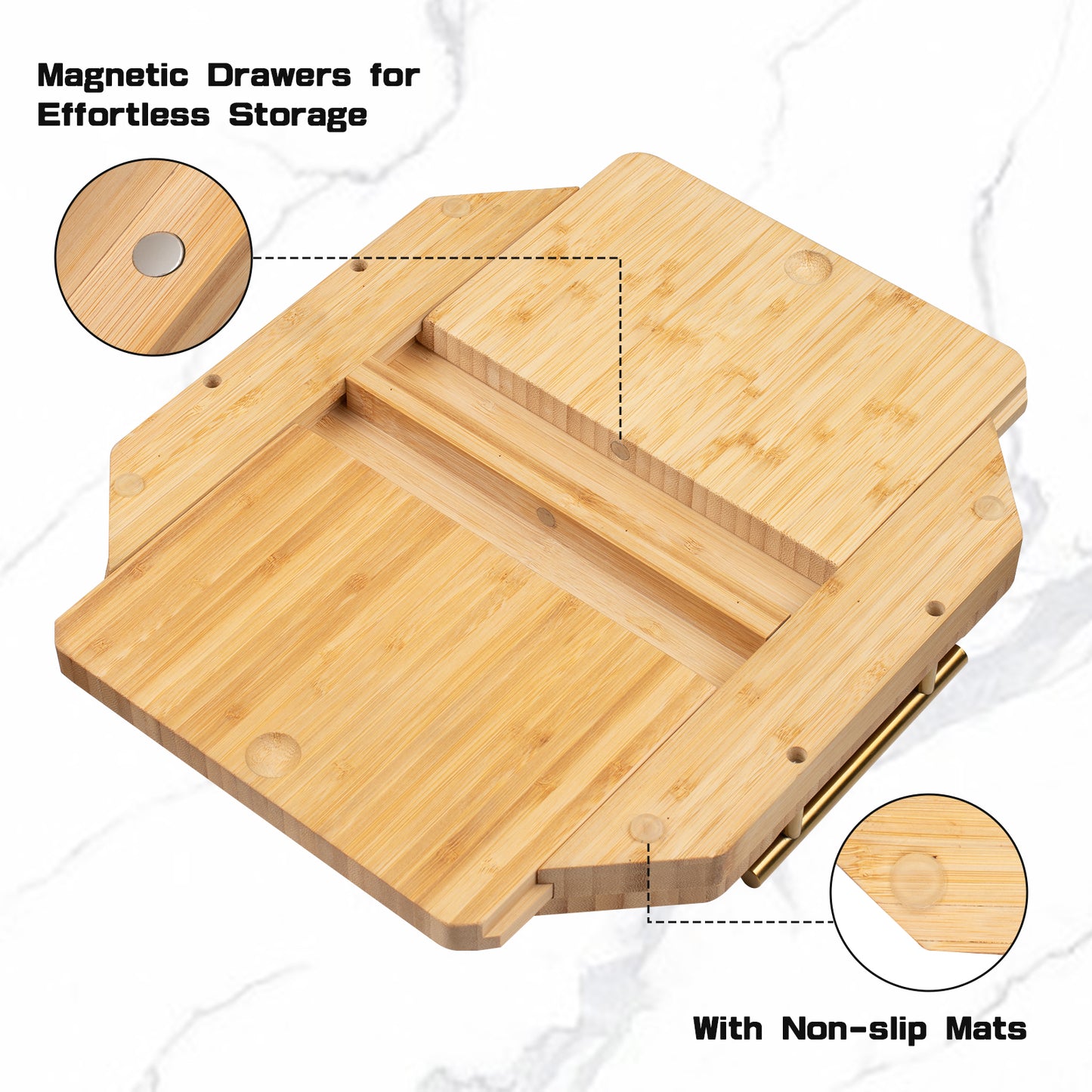 Bamboo Cheese Board Set