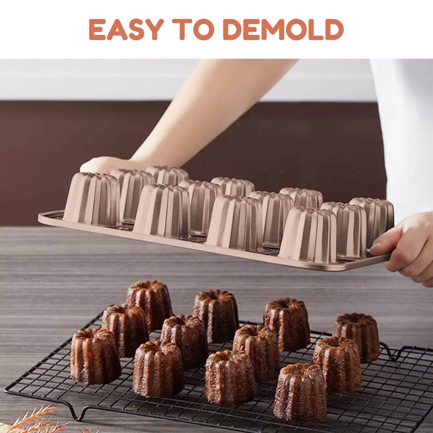 Canele Mold Cake Pan