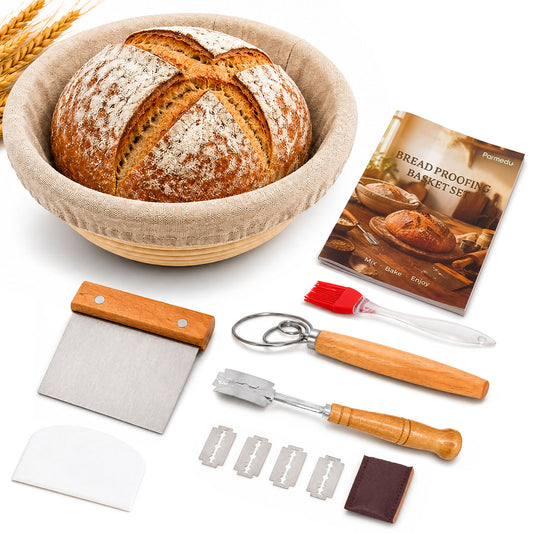 Parmedu 8PCS Sourdough Starter Kit
