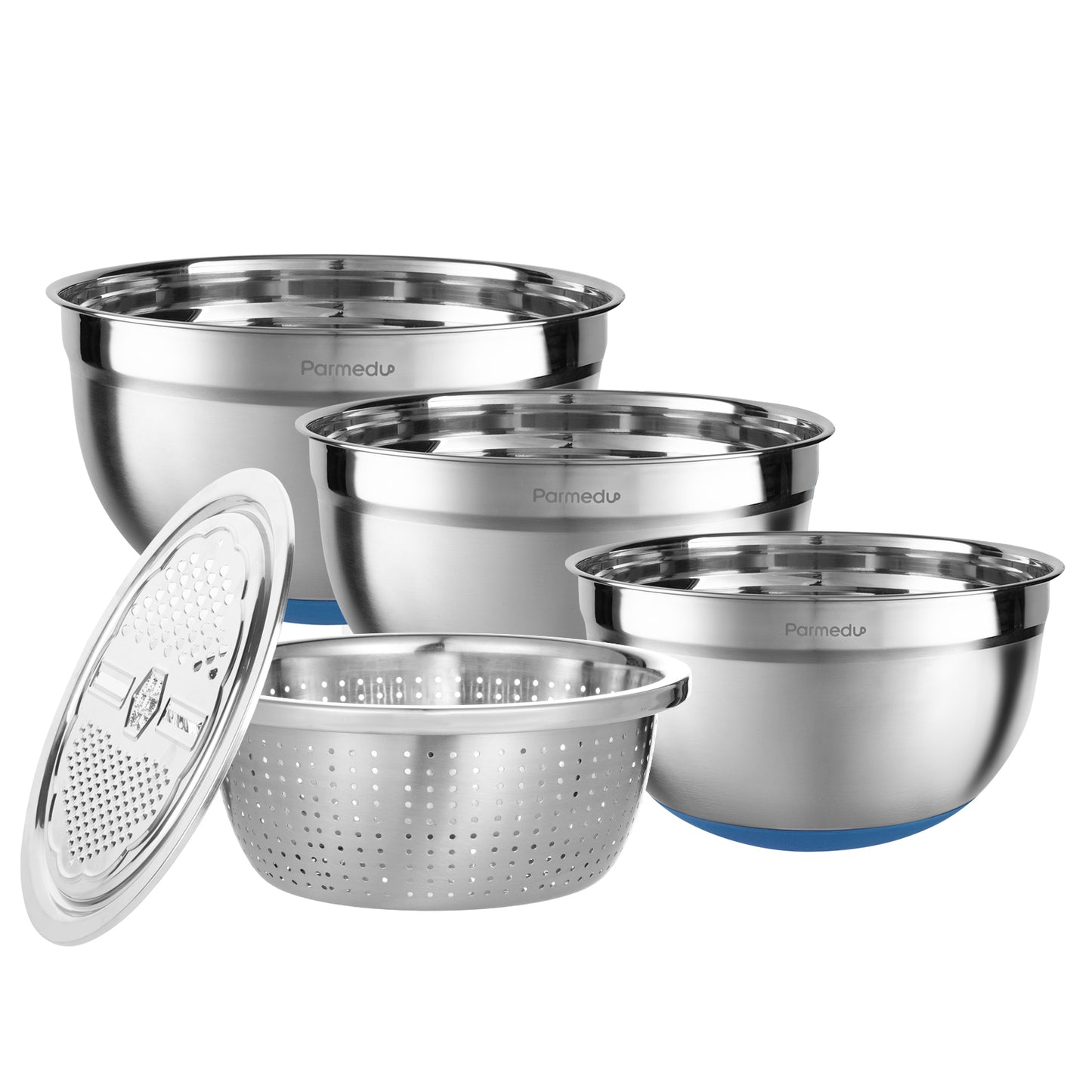 Parmedu 5-in-1 Multifunctional Mixing Bowl Set